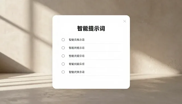 ai提示词生成器免费下载手机版使用建议