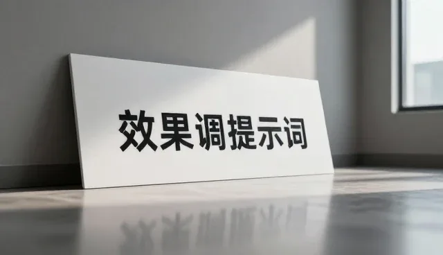 效果调优提示词资讯选型需关注哪些核心要素